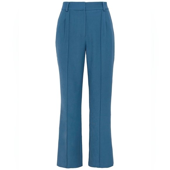 💙 Anthropologie Greylin Jacque High Rise Straight Leg Trousers, L - Picture 15 of 16